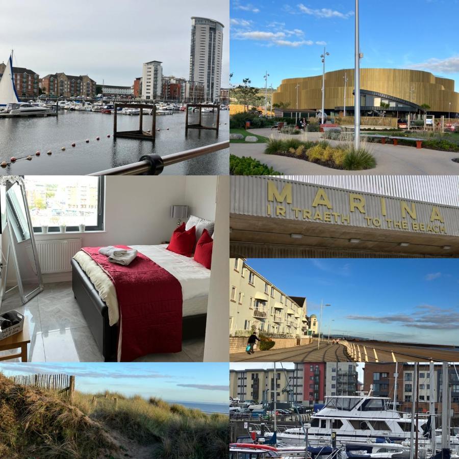 Swansea Bay, Marina & Arena View Mins To Beach & City מראה חיצוני תמונה